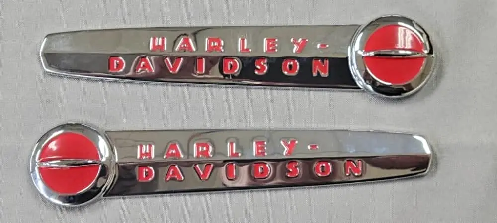 3507-47B New 61769-47 Gas Tank Name Plates 1