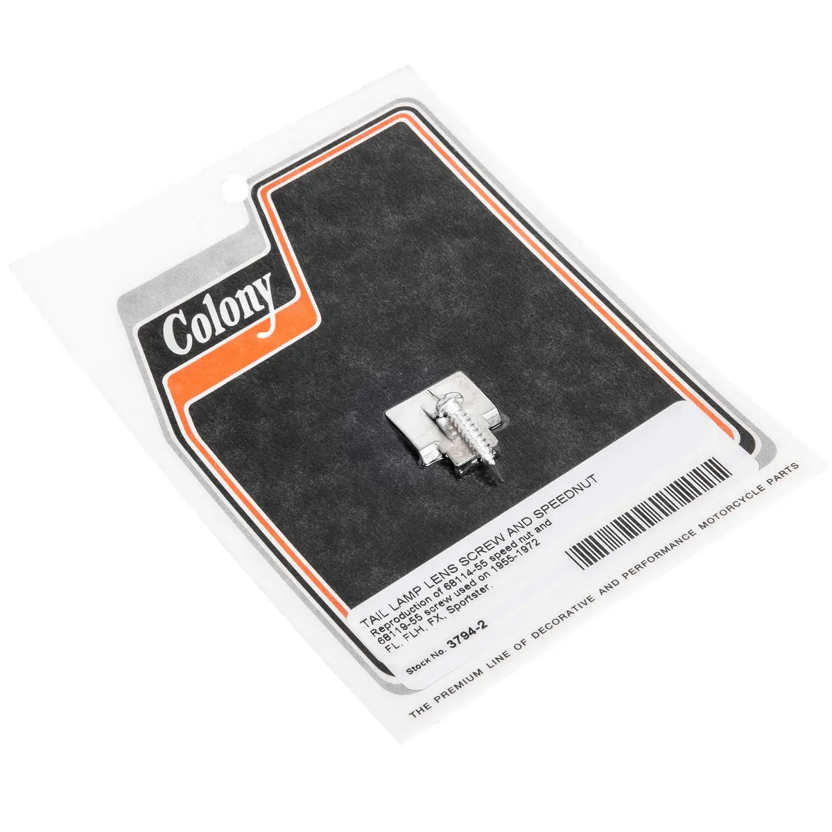3794-2 1955-1972 Tail Lamp Outlook Lens Retainer Kit Colony Usa 1
