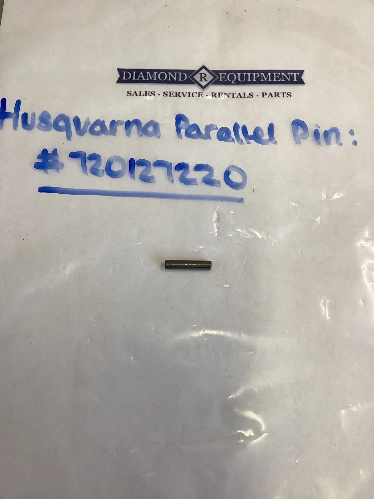 Husqvarna Parallel Pin: #720127220 1