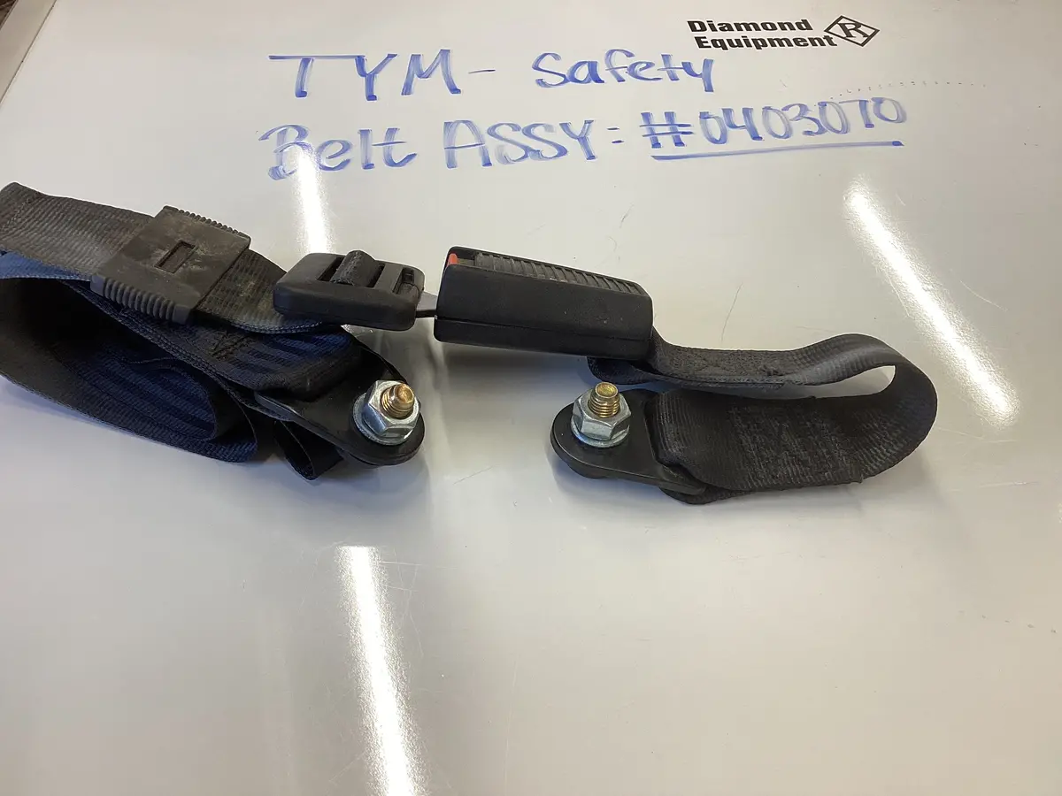 Tym- Safety Belt Assy: #0403070 1