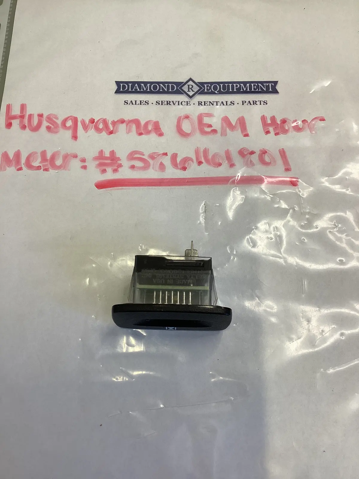 Husqvarna Oem Hour Meter: #586161801 1