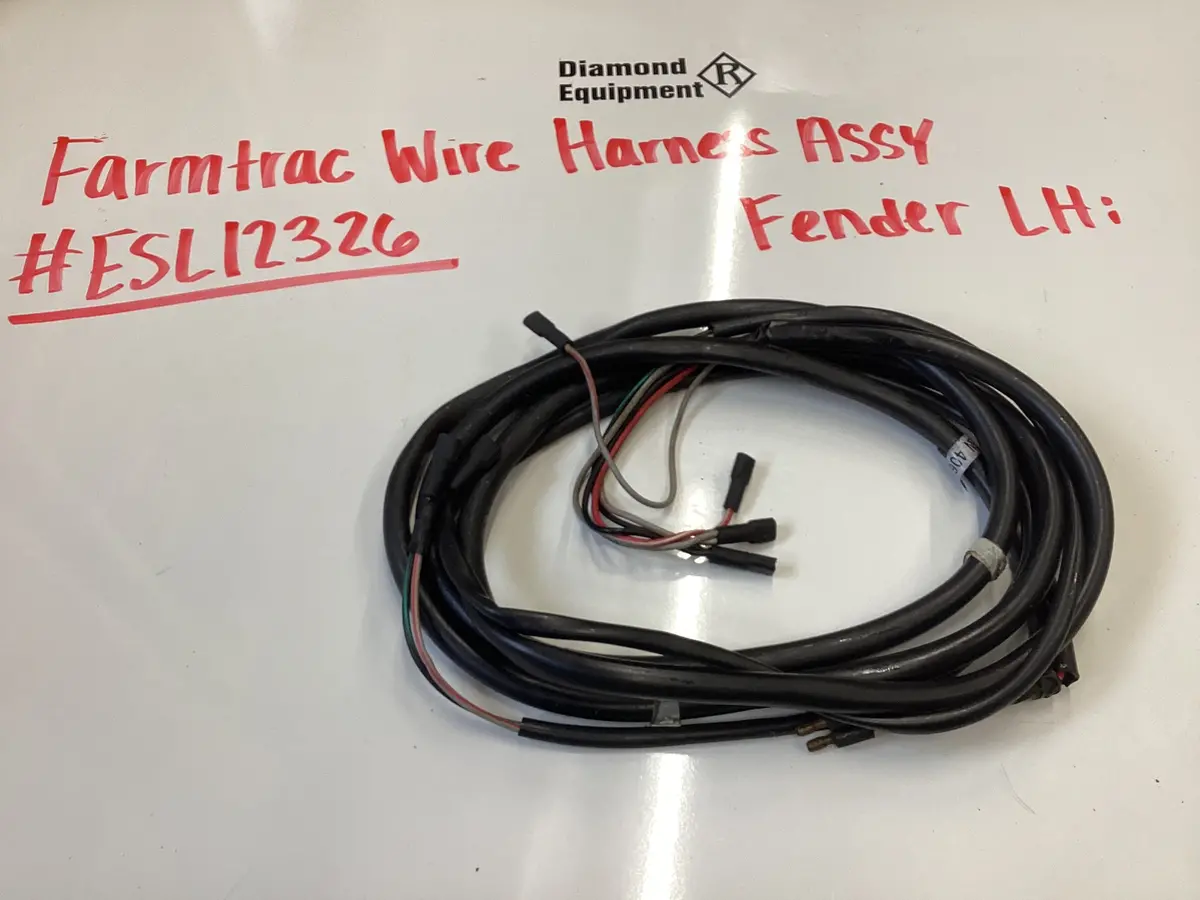 Farmtrac Wire Harness Assy Fender Lh: #Esl12326 1