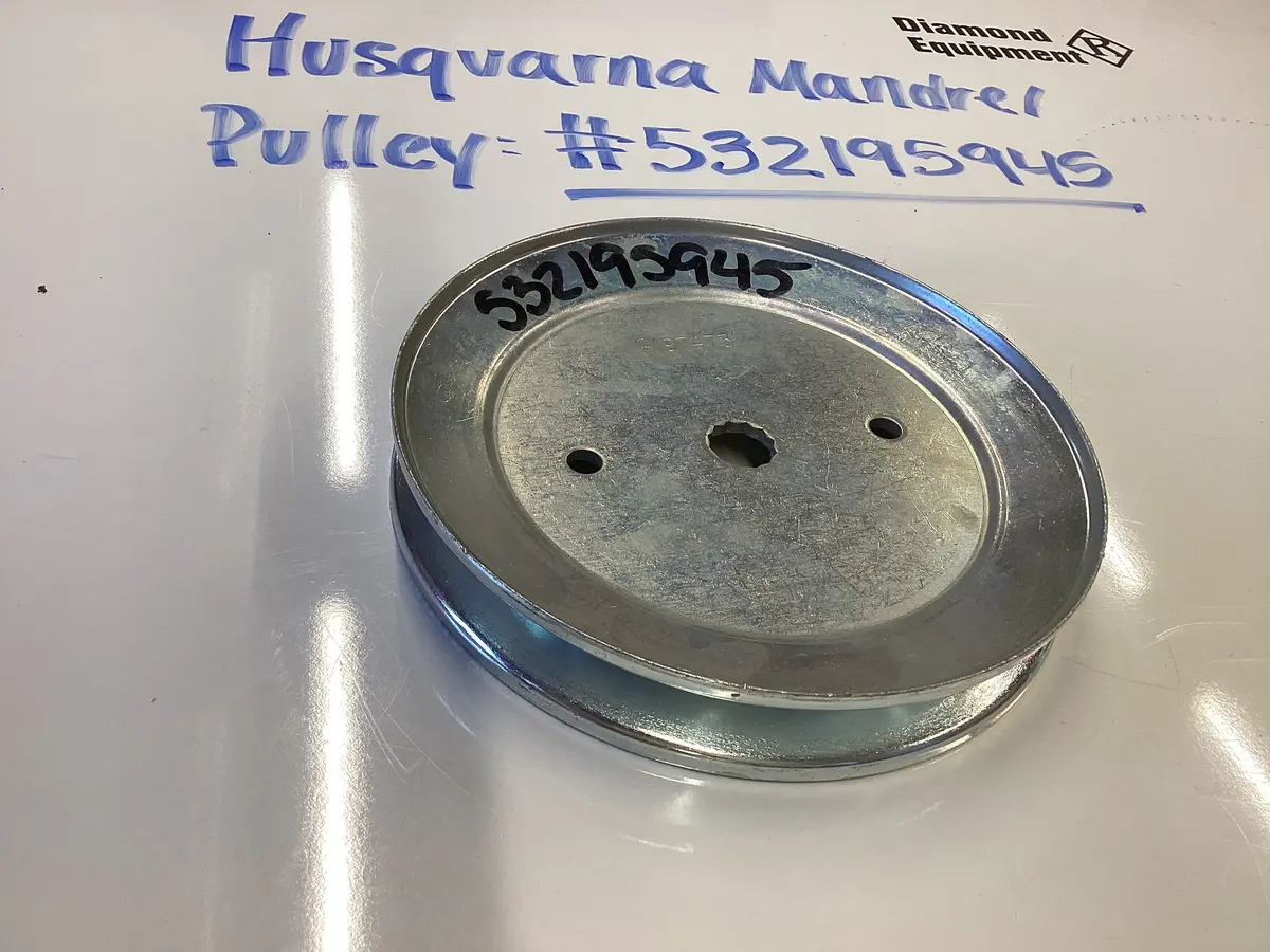 Husqvarna Mandrel Pulley: #532195945 1