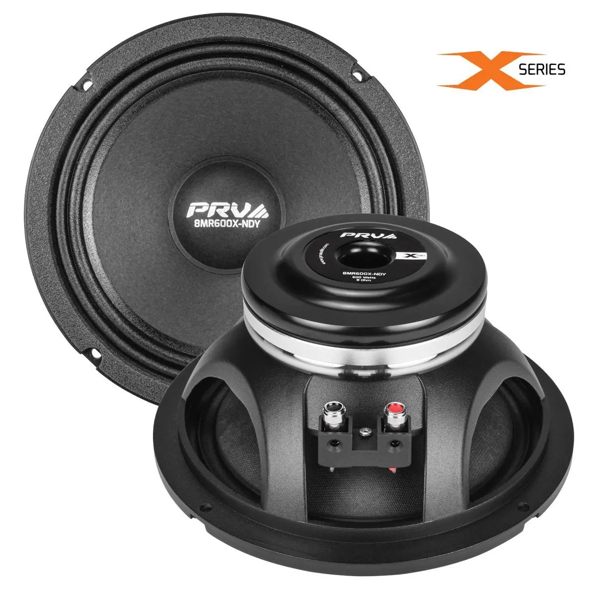 Prv Audio - 600 Watt Midrange 8" (8Mr600x-Ndy) 1