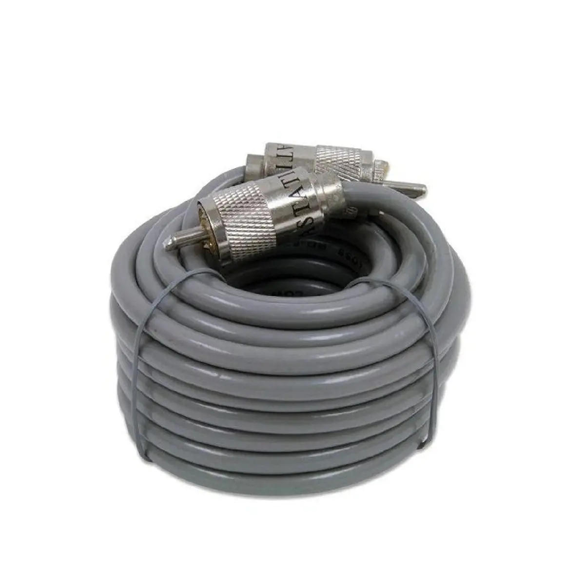 Astatic Pre-Made Rg8x Mini Grey Coax 9' (8X9) 1