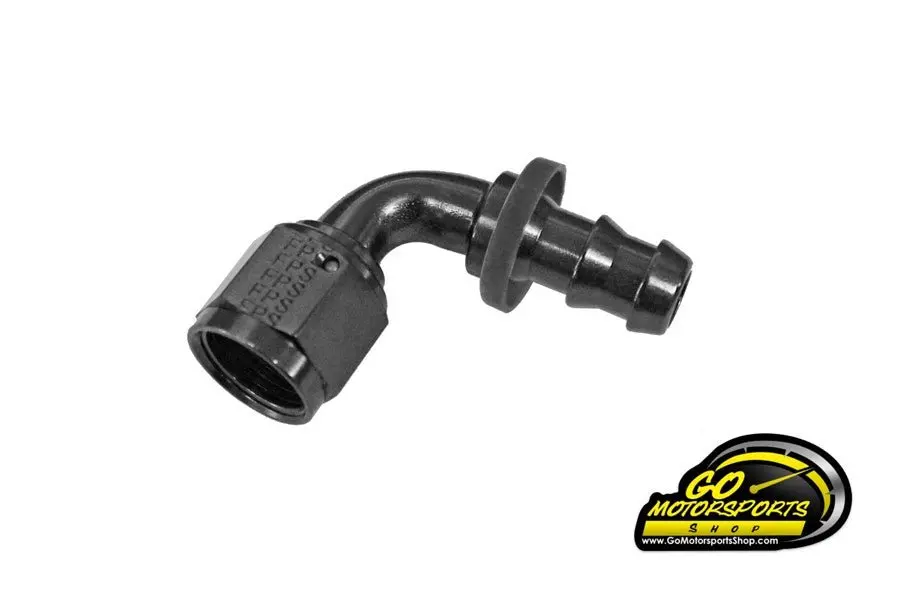 -8An 90 Degree Pushlock Fitting (Blue Or Black) 2