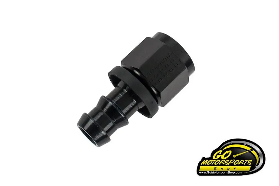 -8An Straight Pushlock Fitting (Blue Or Black) 2