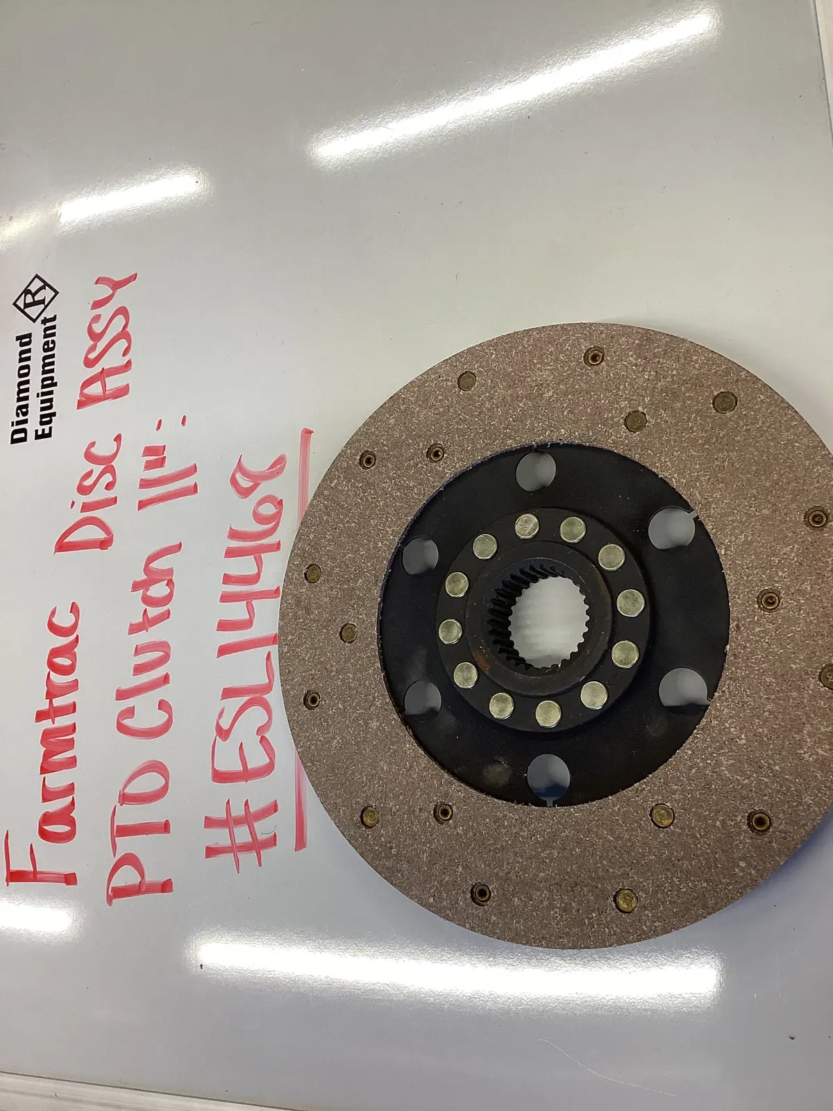 Farmtrac Disc Assy, Pto Clutch 11”: #Esl14468 1