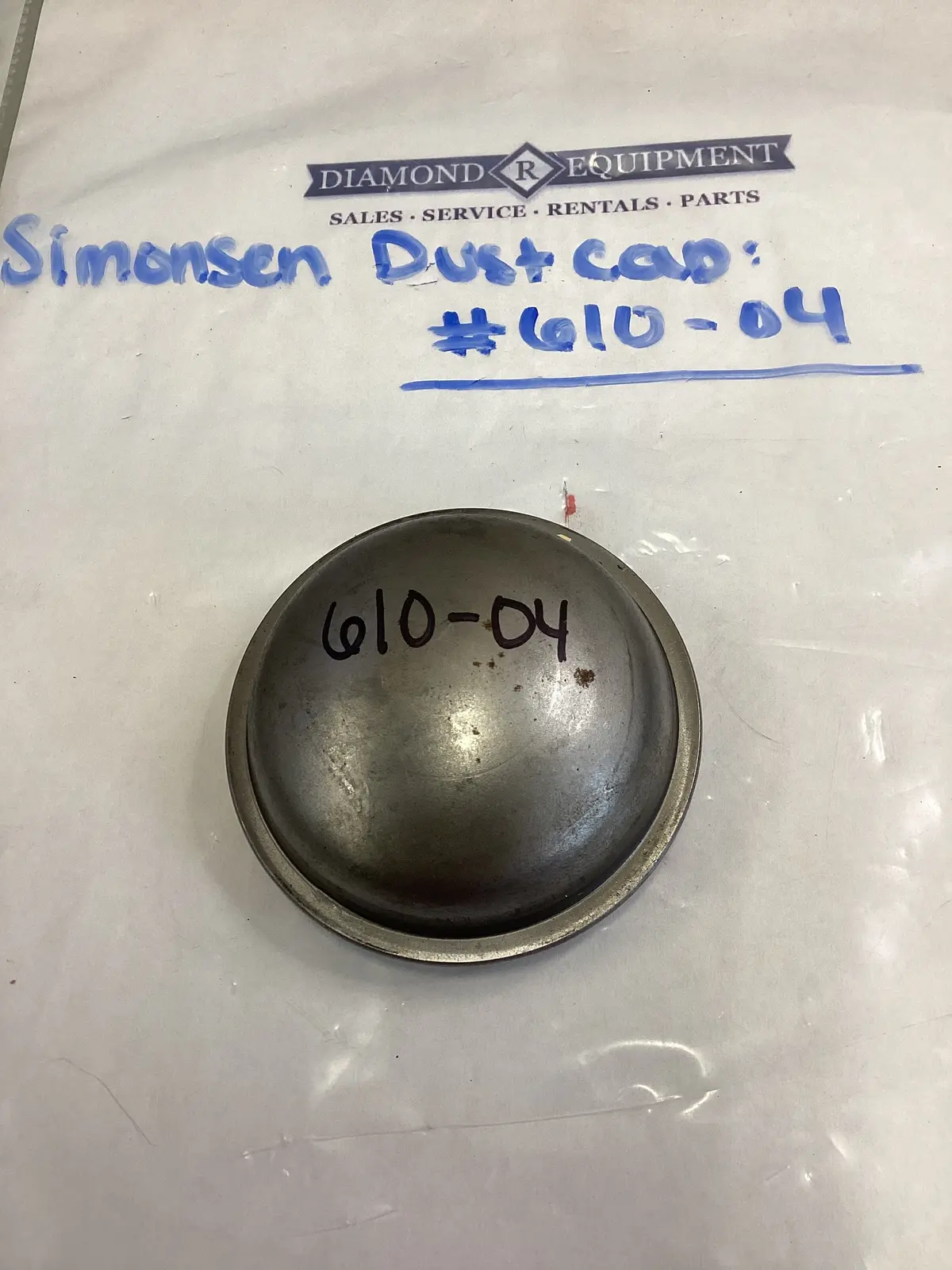 Simonsen Dust Cap: #610-04 1