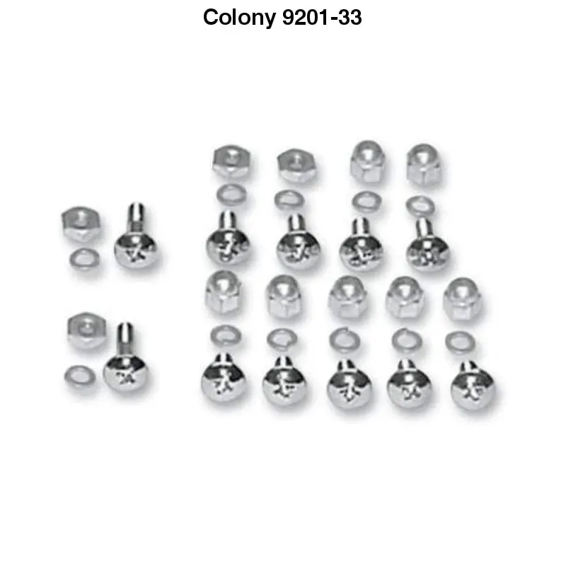 9201-33 Windshield Hardware Kit Colony Usa 1