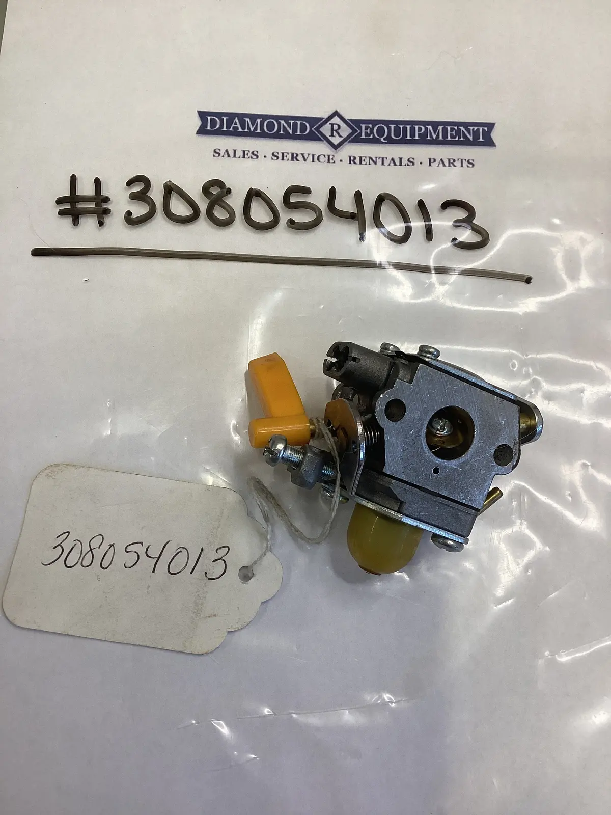 Homelite Carburetor: #308054013 1