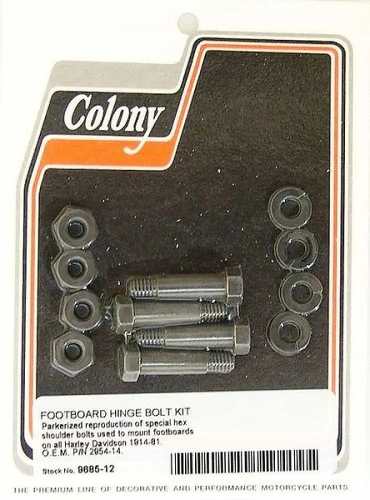 9685-12 Footboard Mount Kit Colony Usa 1