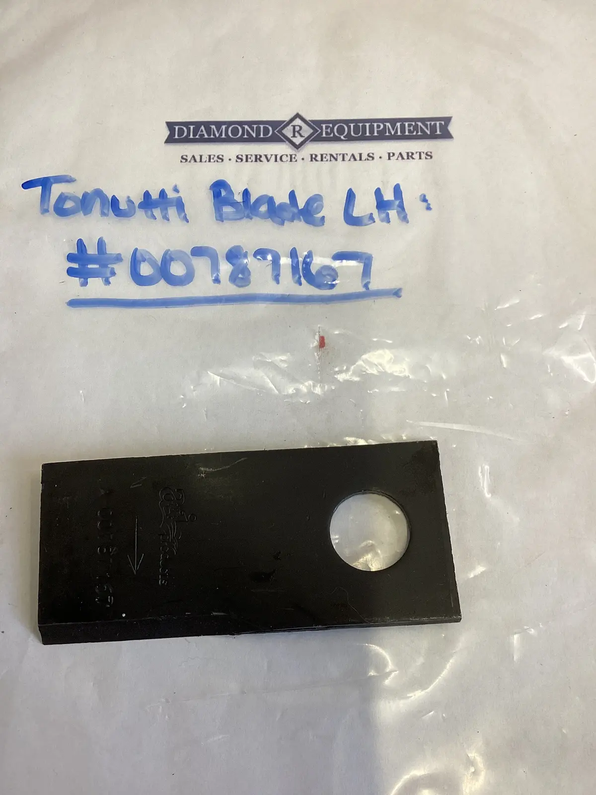 Tonutti Blade Lh: #00787167 1