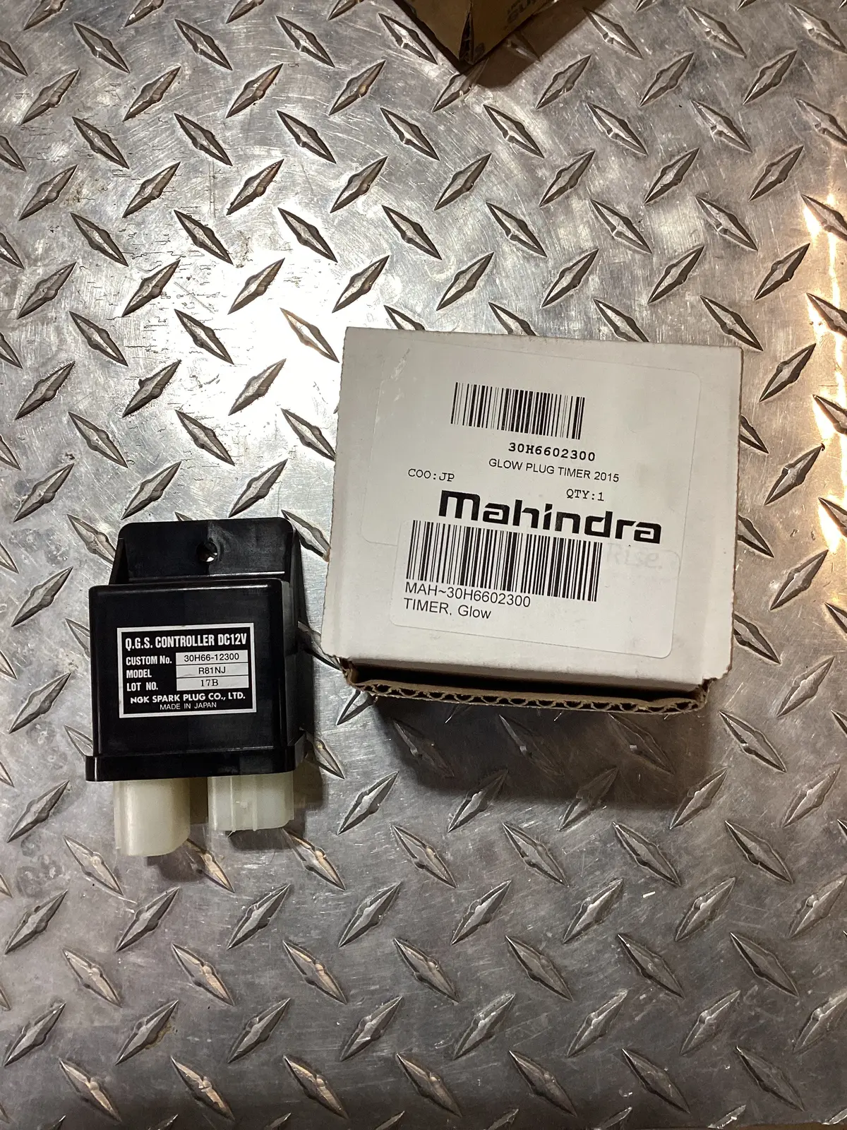 Mahindra Glow Plug Timer 30H6602300 1