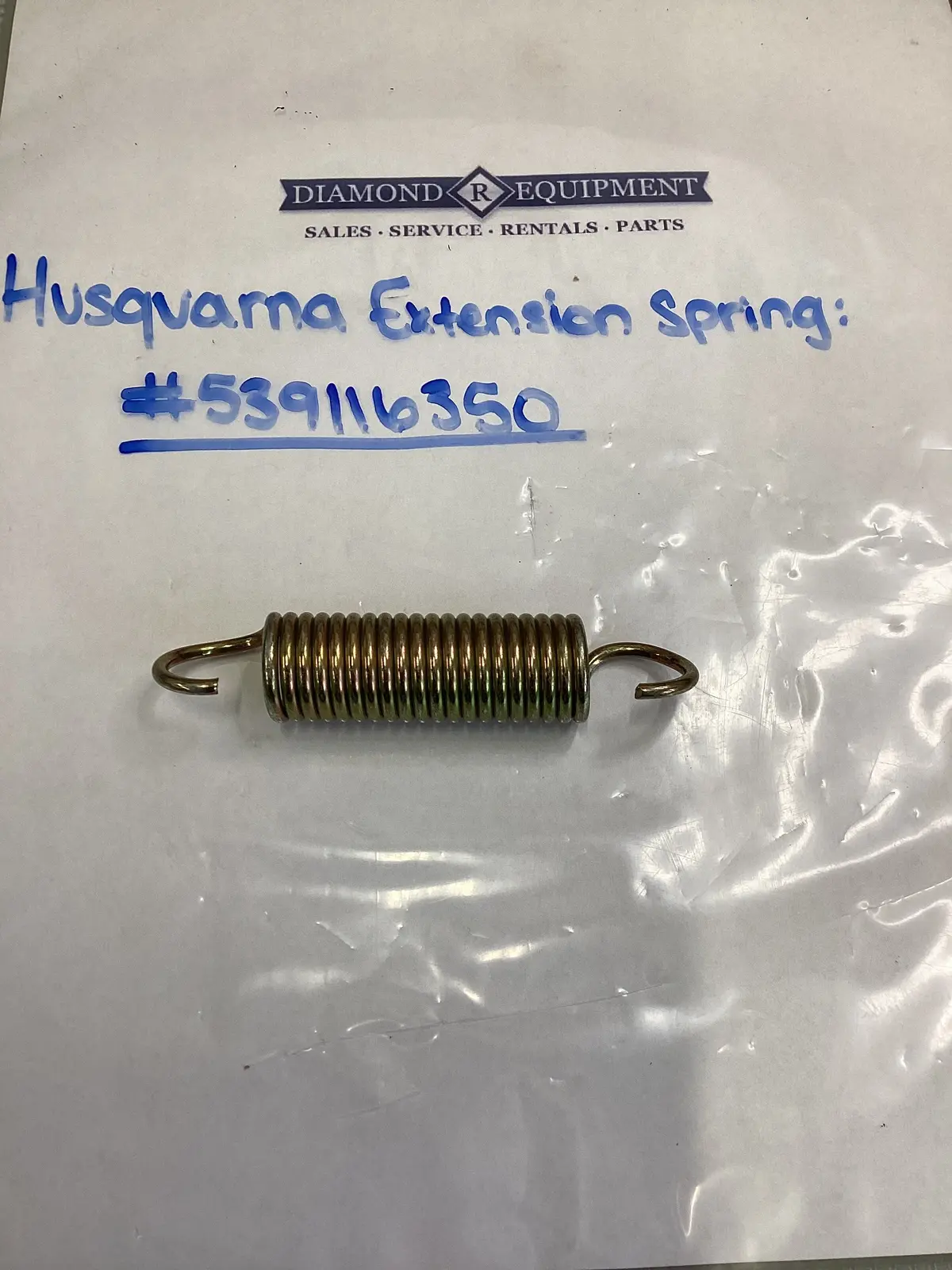 Husqvarna Extension Spring: #539116350 1