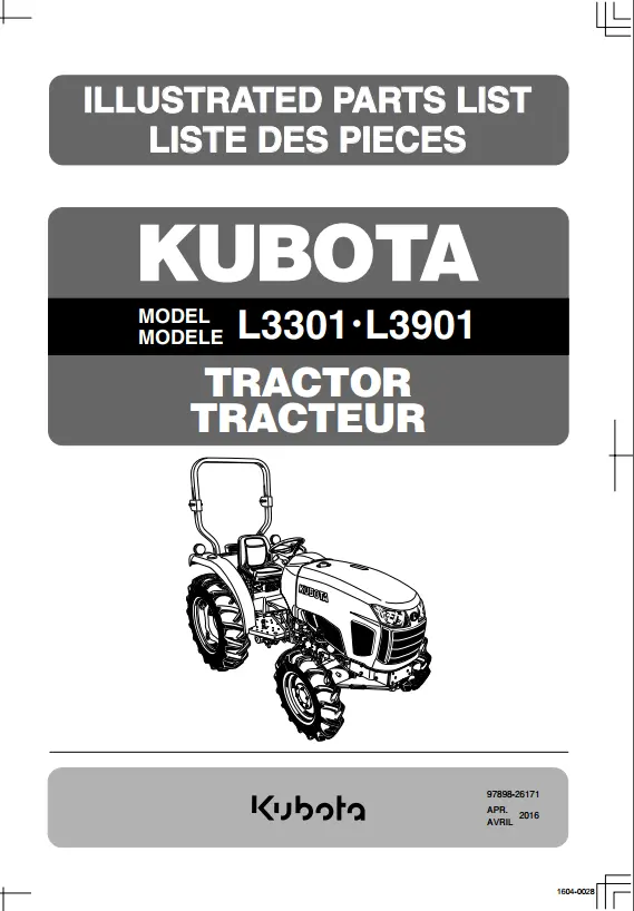 L3901dt Parts Manual 1