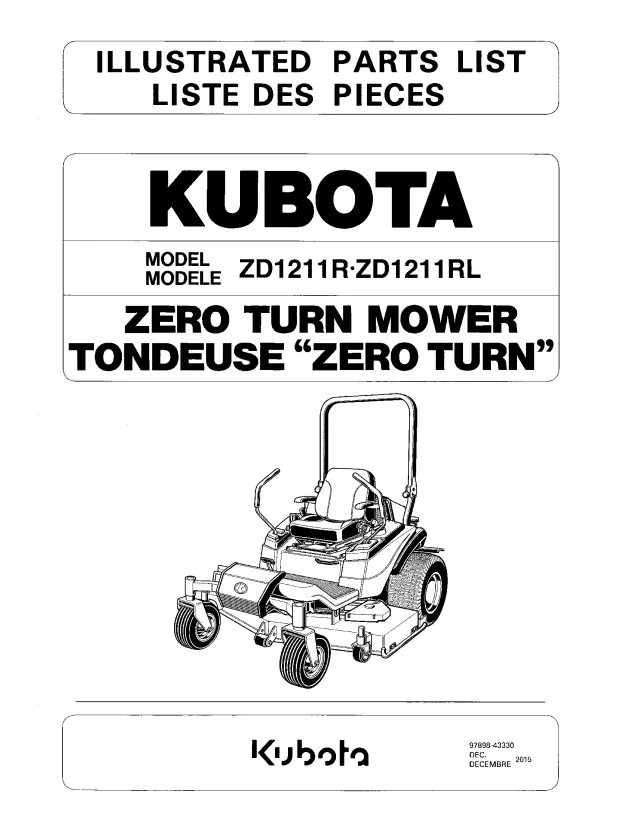 Zd1211r Parts Manual 1
