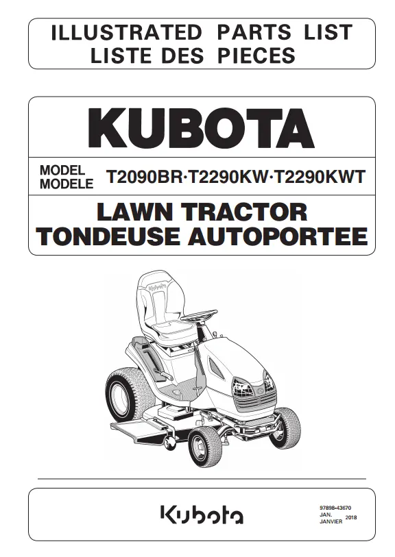 T2290kw Parts Manual 1
