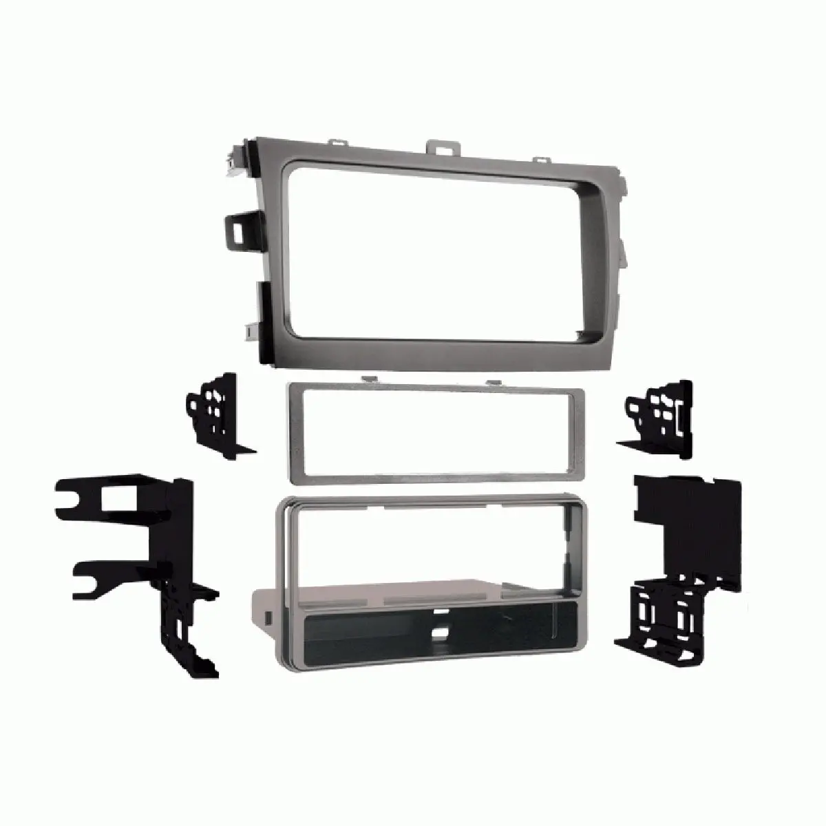 Metra Toyota Corolla 2 Din With Pocket 2009 In Sliver (99-8223S) 1