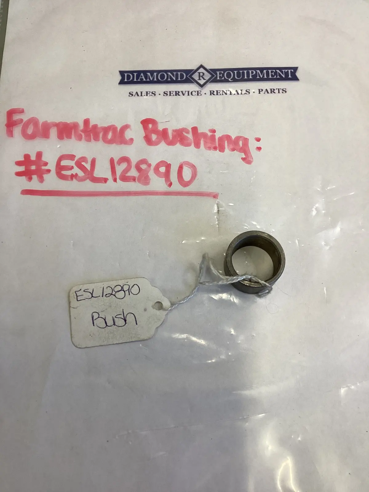 Farmtrac Bushing: #Esl12890 1