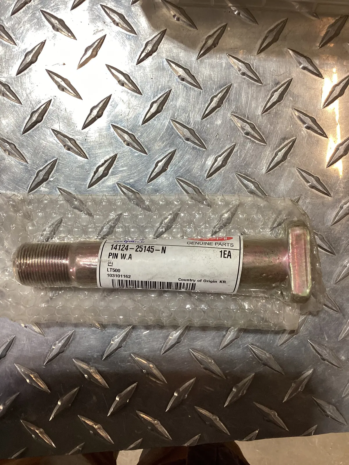 Tym Loader Pin, 1412425145N 1