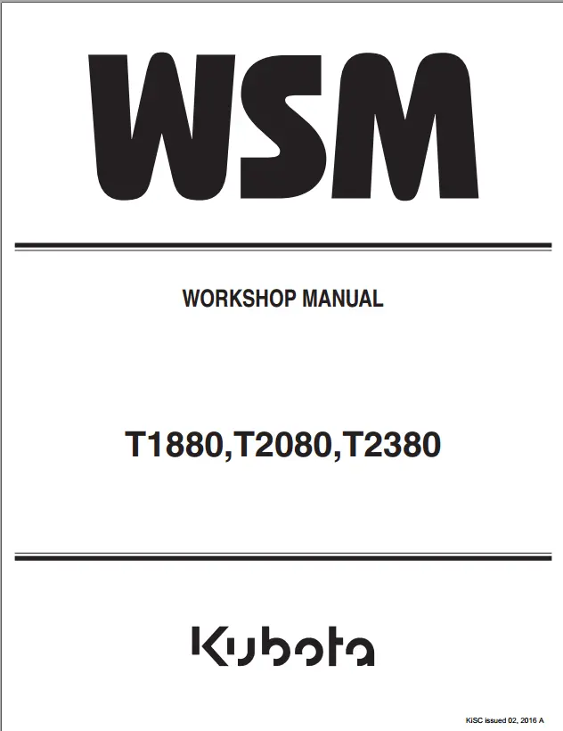 T2380 Service Manual 1