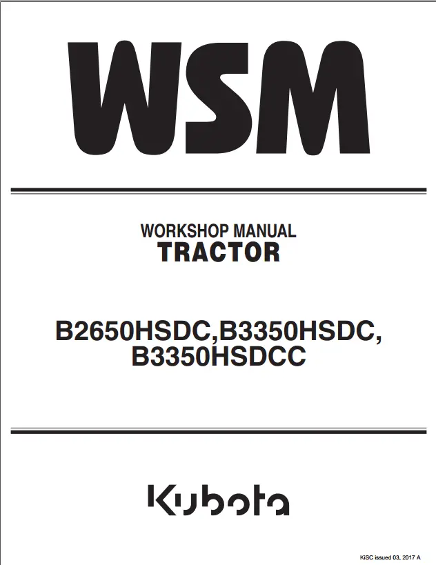 B2650hsdc Service Manual 1