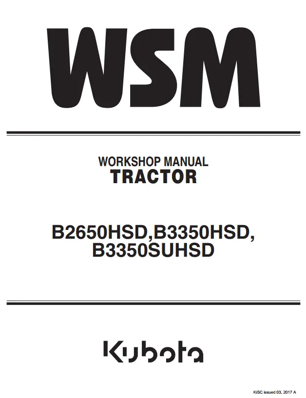 B2650hsd Service Manual 1