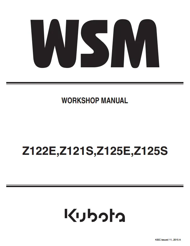Z125e Service Manual 1