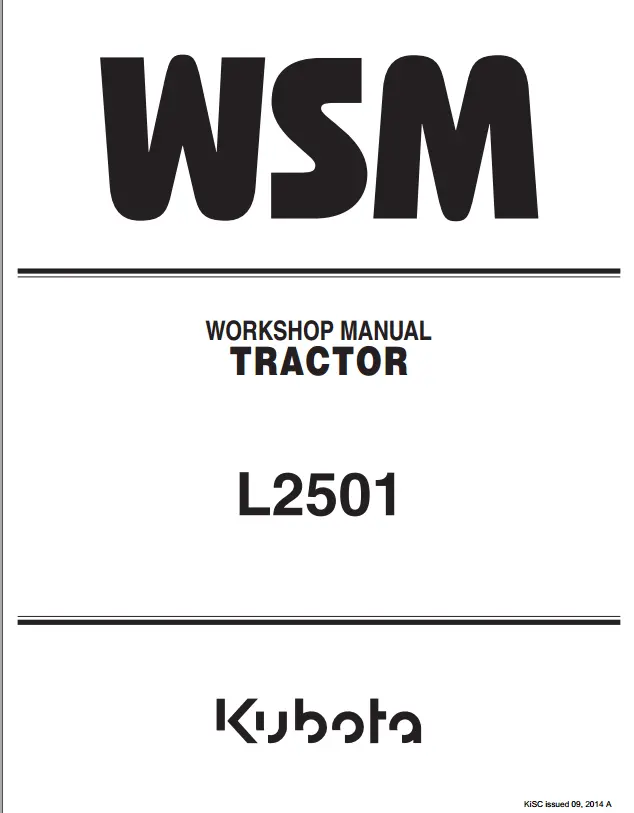 L2501 Service Manual 1