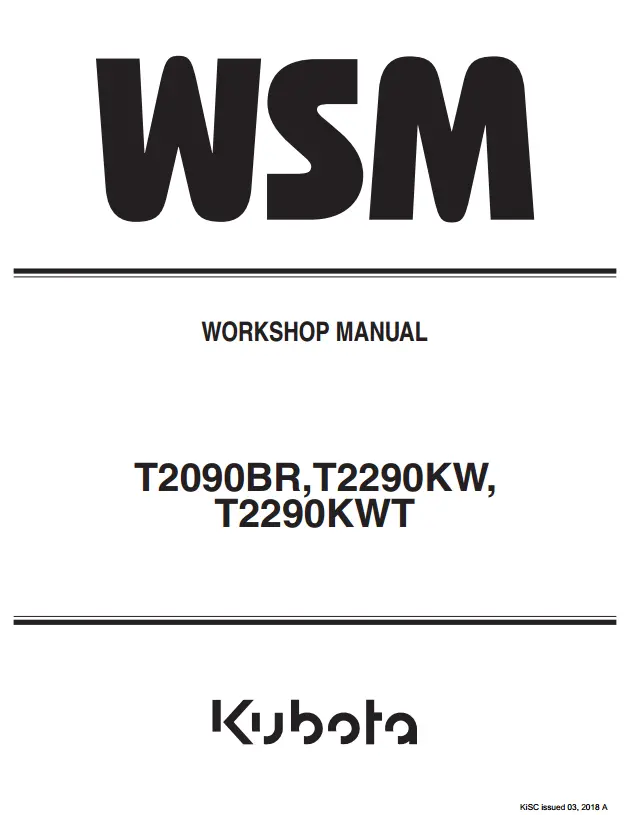 T2290kwt Service Manual 1