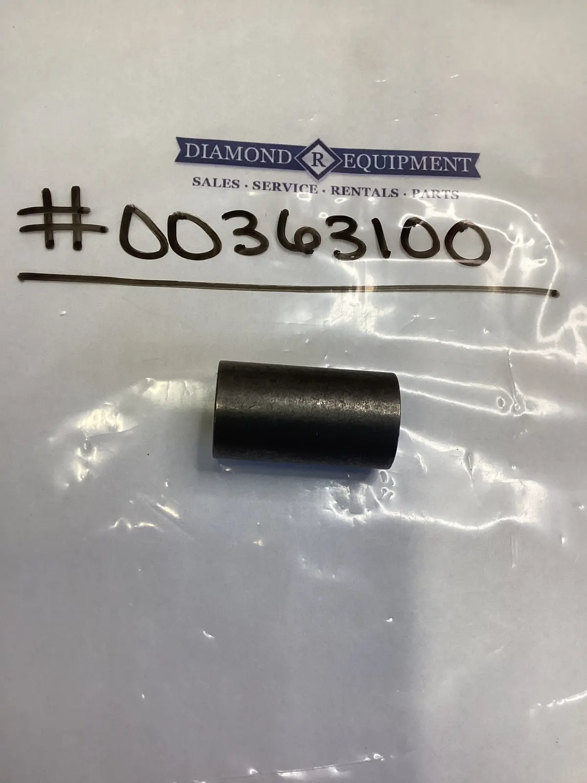Gravely Caster Spacer .50X 1.00X1.84: 00363100 1