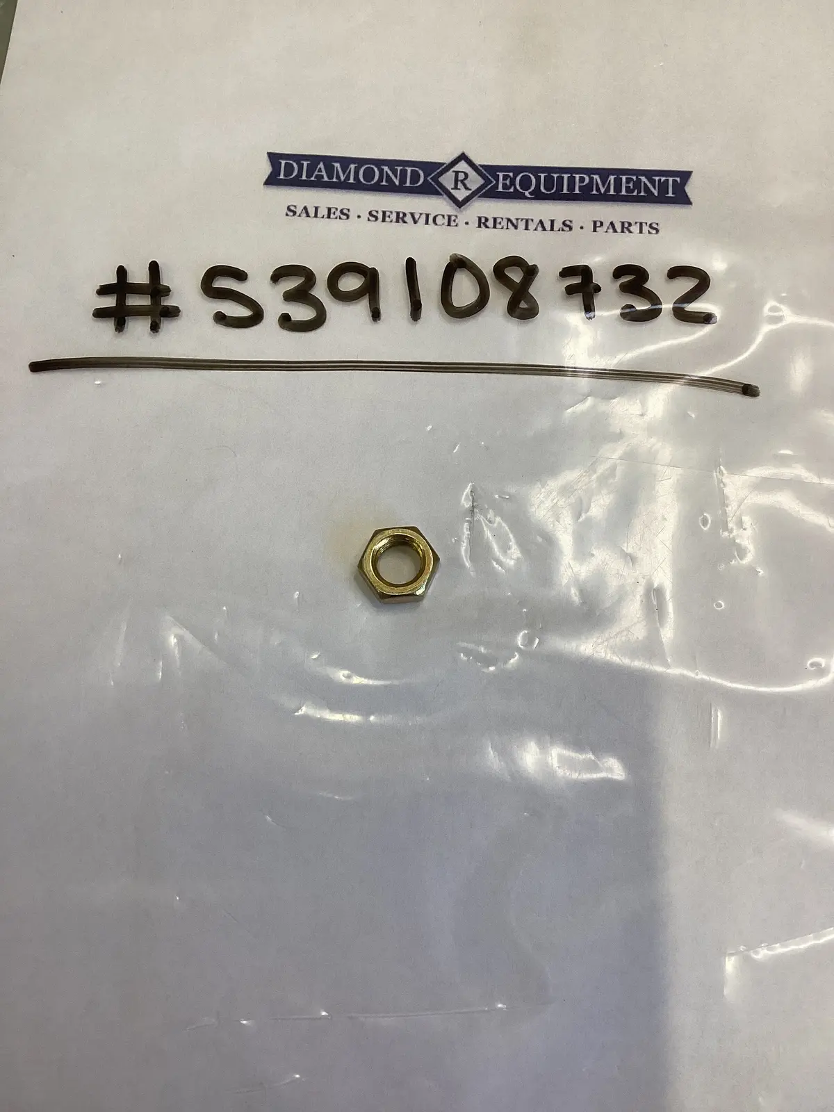 Husqvarna 3/8-24 Jam Nut: #539108732 1