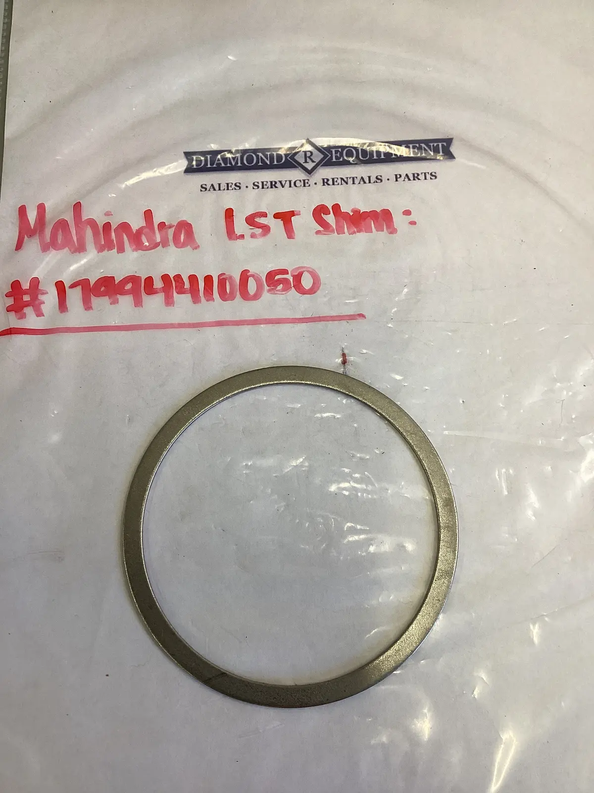 Mahindra- 1.5T Shim: #17994410050 1