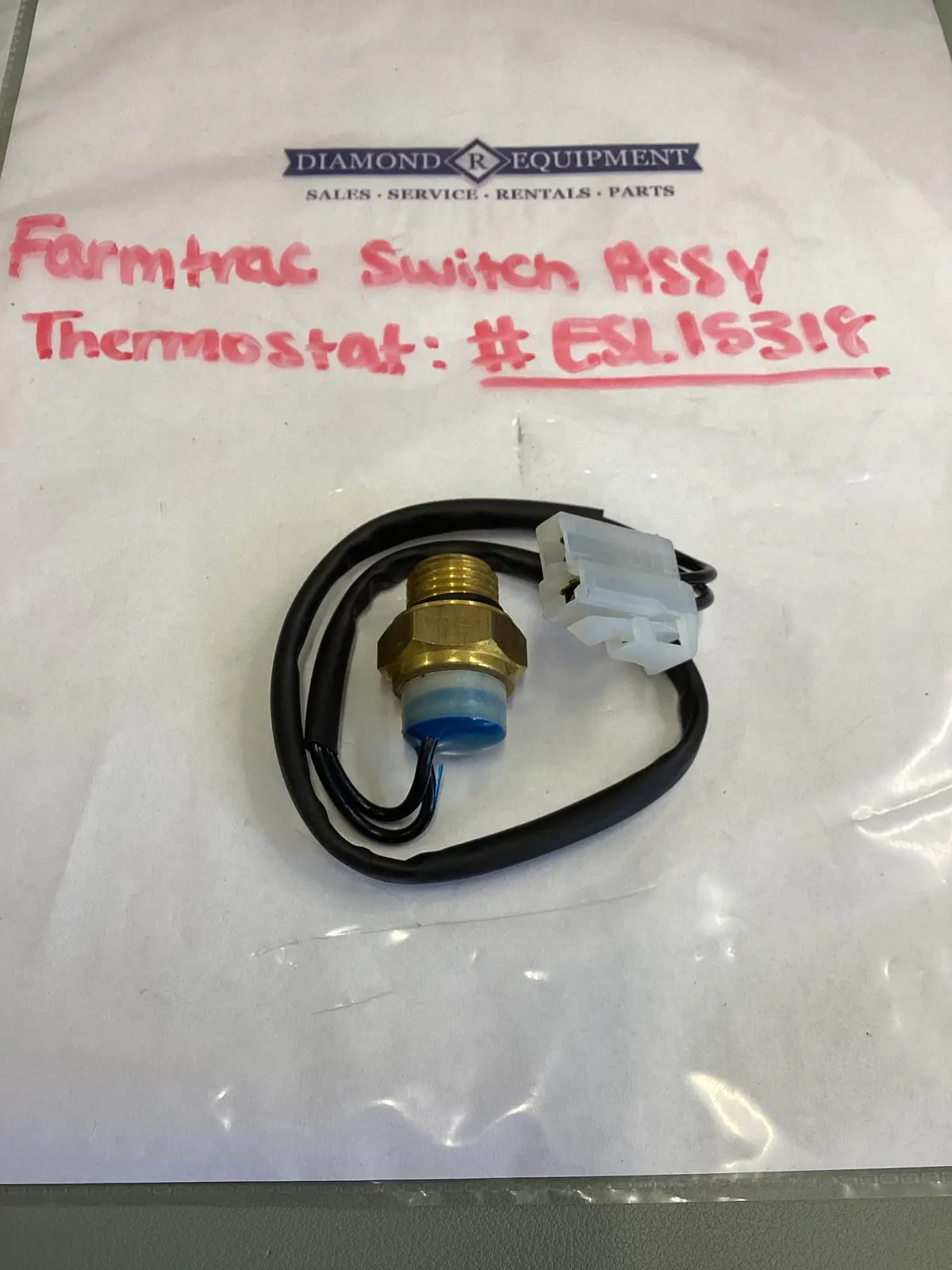 Farmtrac Switch Assy Thermostat: #Esl15318 1