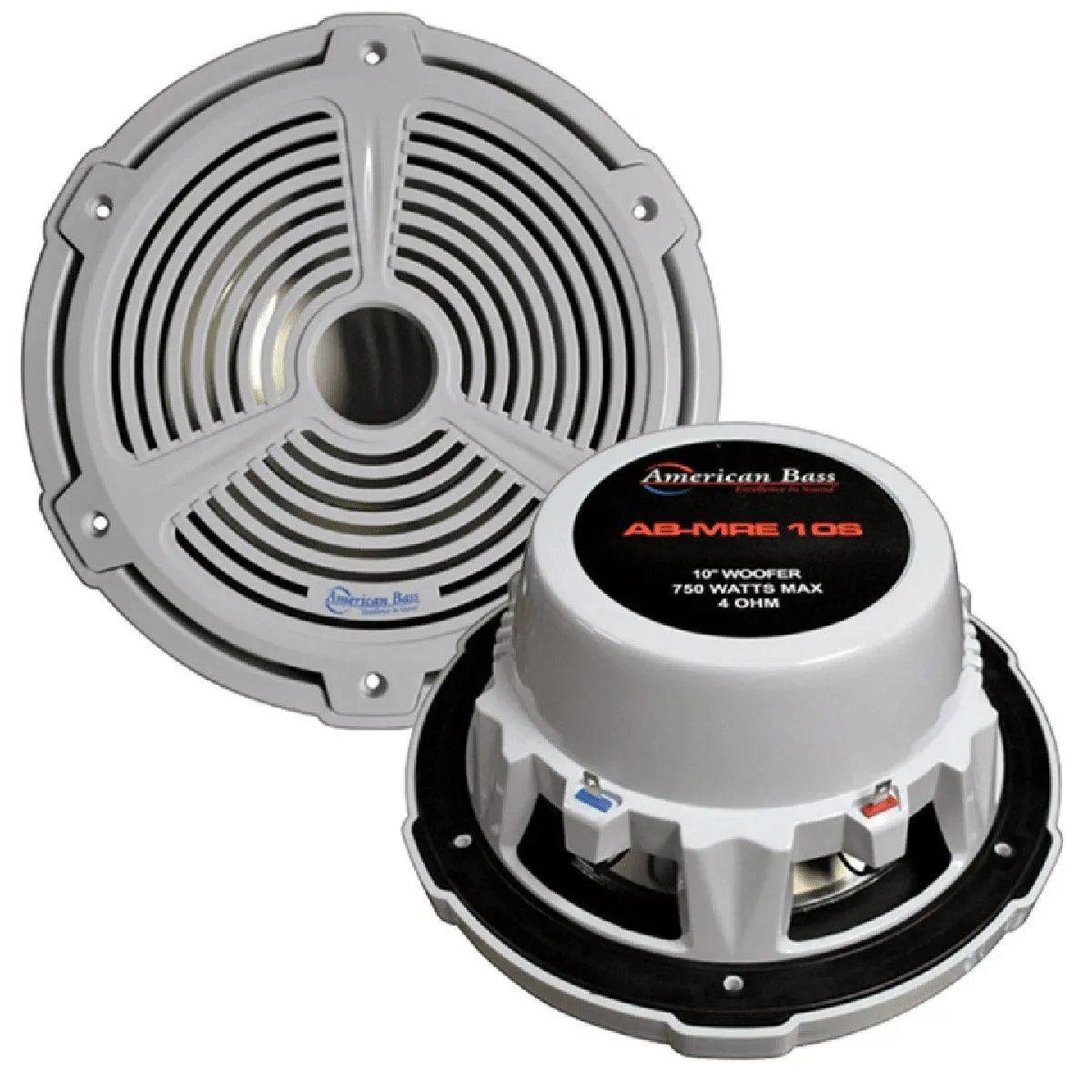 American Bass 10" 750 Watt Marine Woofer (Abmre10s) 1