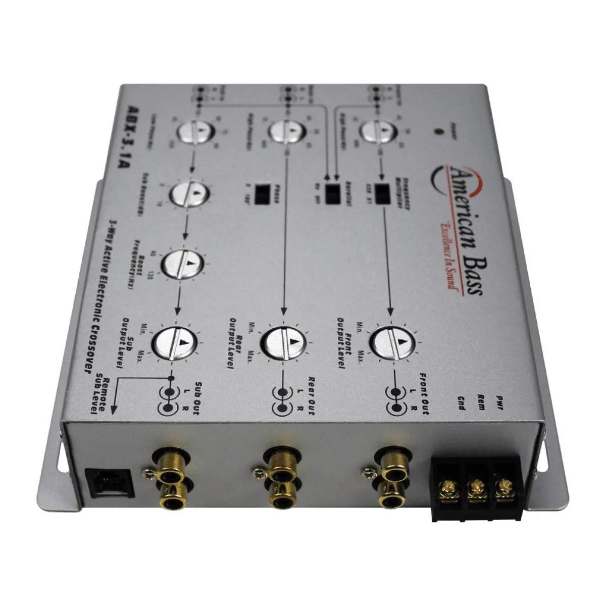 American Bass 6 Channel Crossover (Abx3.1A) 1