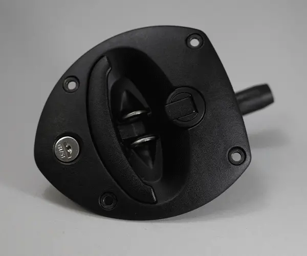 Door Latch With Black Handle 1