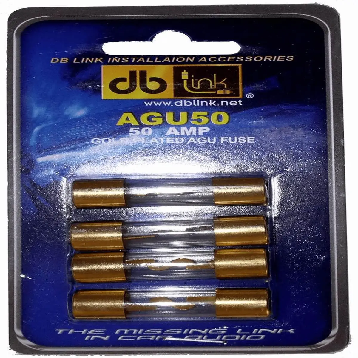Db Link Agu Fuses Display Packaged 50 Amp 5 Pack (Agu50) 1