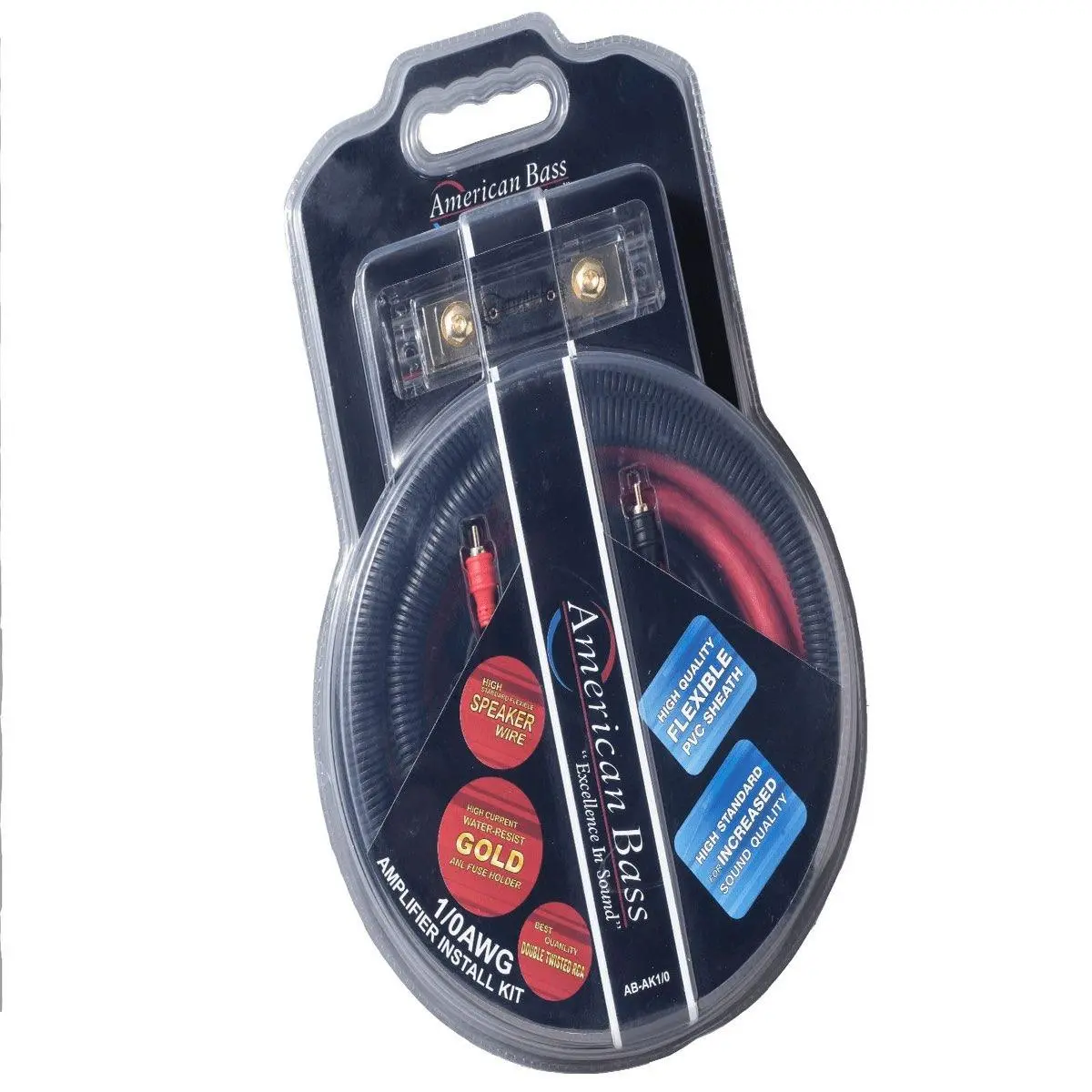 American Bass 0 Gauge Amp Kit (Ak1/0) 1