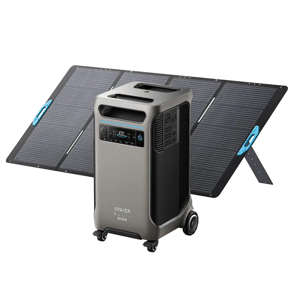 Anker Solix F3800 3840Wh | 6000W Portable Power Station W/ 400W Solar Panel 1