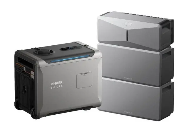 Anker Solix B17e114c E10 Infinite Backup Kit | 12Kwh Lifepo4 Battery | 5X Backup Time | Smart Control & Outdoor-Ready 1