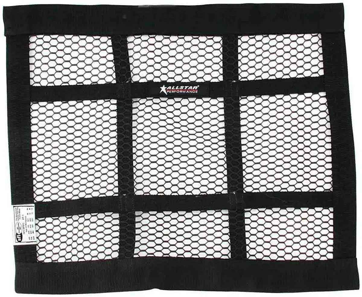 Allstar Mesh Window Net Black 22 X 18 Sfi 1