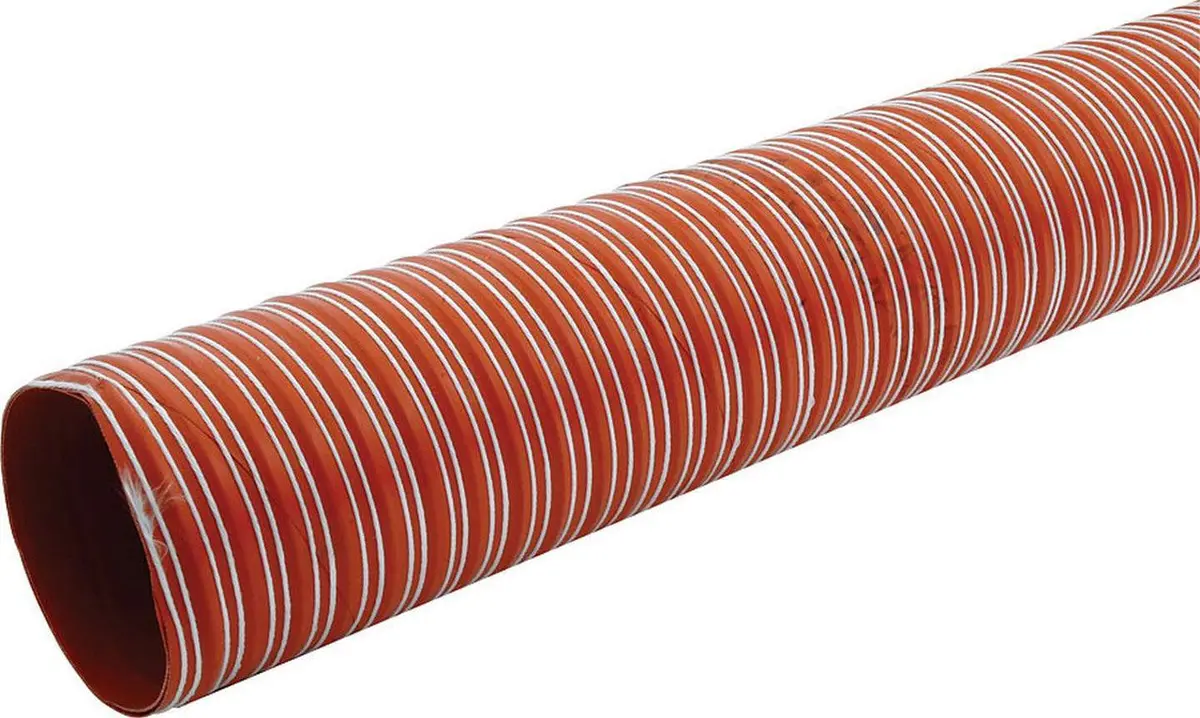 Allstar Brake Duct Hose 3 X 10Ft Orange 550 Degree 1