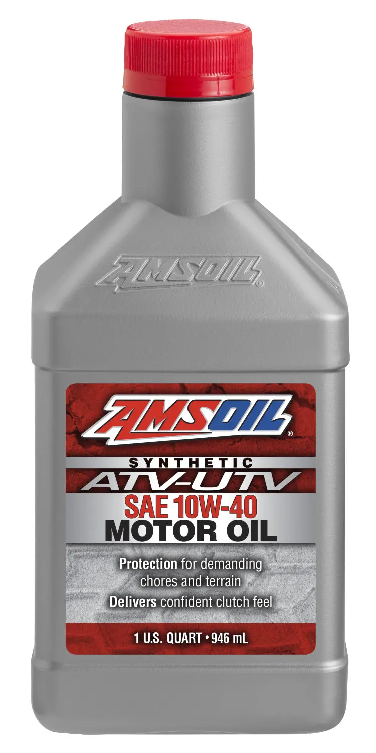 Amsoil 10W-40 Syn. Atv/Utv Motorolje - Ams-Auv40qt 1
