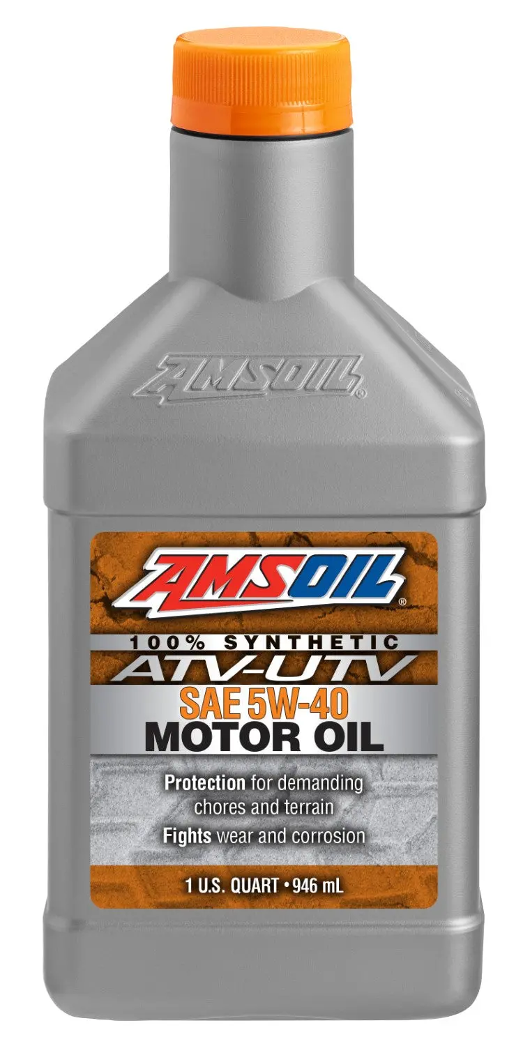 Amsoil 5W-40 Syn. Atv/Utv Motorolje - Ams-Auv54qt 1