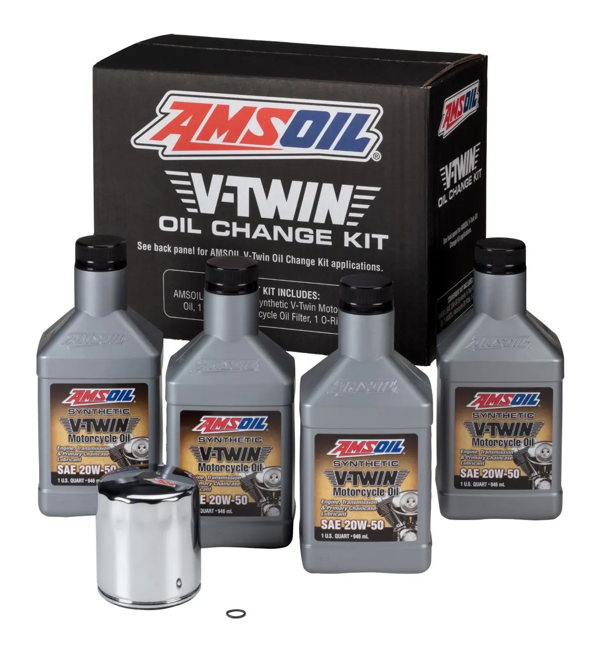 Amsoil V-Twin Olje Change Kit - Ams-Hdck 1