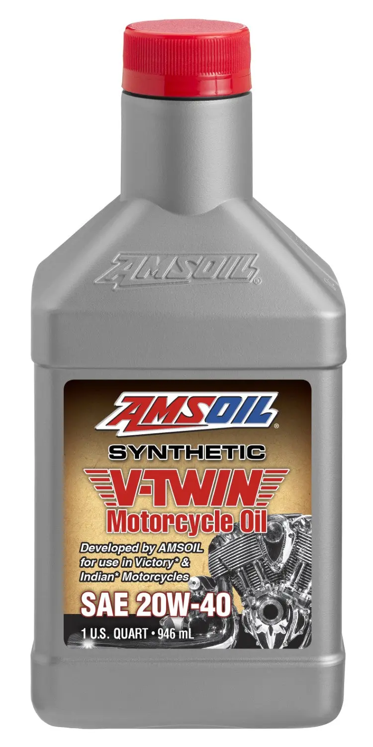 Amsoil 20W-40 Syn. V-Twin Mc Olje - Ams-Mviqt 1