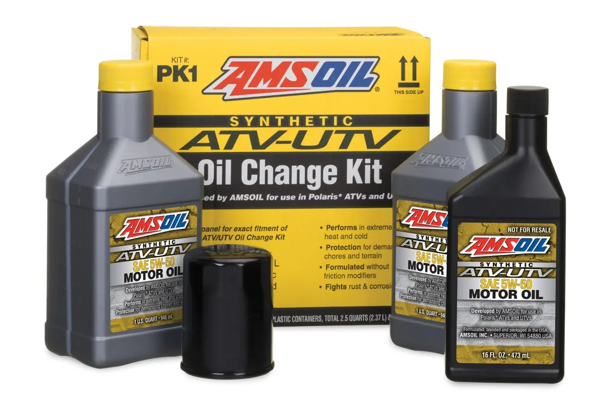 Amsoil Atv/Utv Olje Change Kit - Ams-Pk1 1
