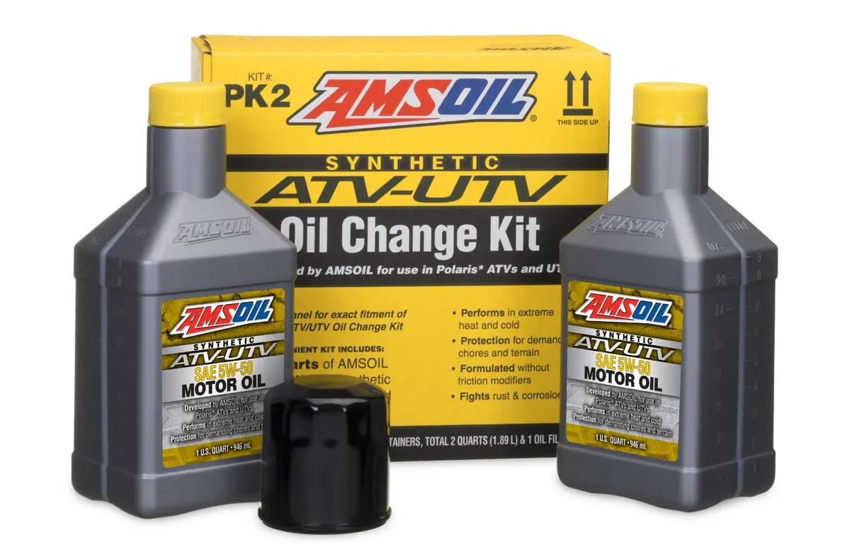 Amsoil Atv/Utv Olje Change Kit - Ams-Pk2 1